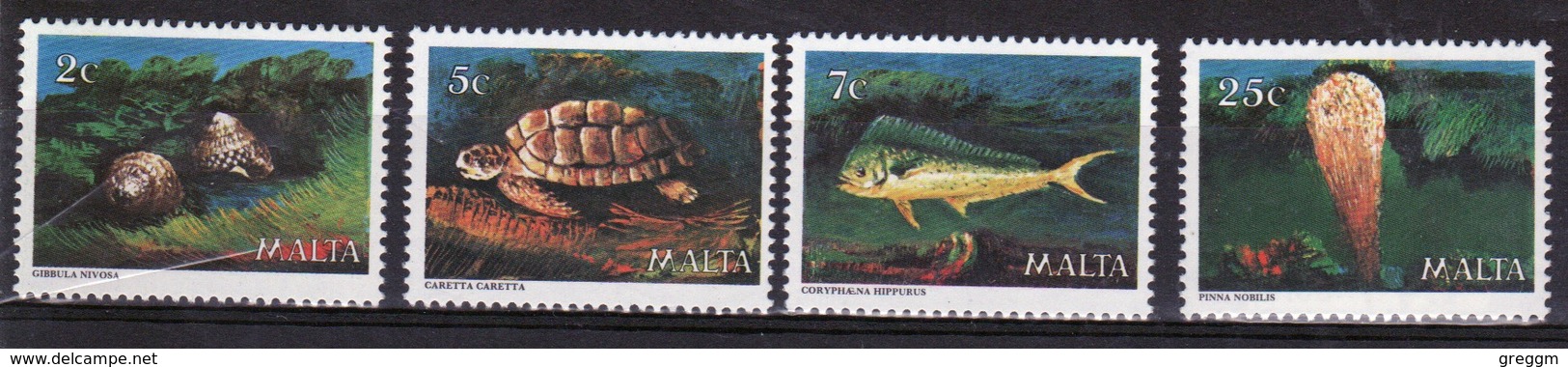 Malta 1979 Complete Set Of Stamps To Celebrate Marine Life. - Malta