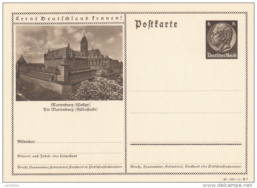 Deutsches Reich Postkarte P236 1934 - Sonstige & Ohne Zuordnung