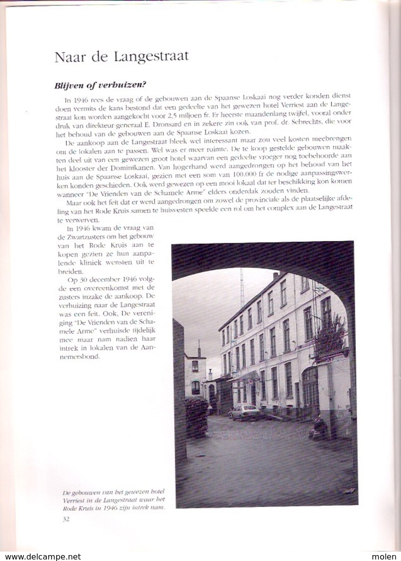 125 JAAR RODE KRUIS AFDELING BRUGGE jubileumboek 1870-1995 97pp ©1995 heemkunde geschiedenis croix rouge red cross Z469