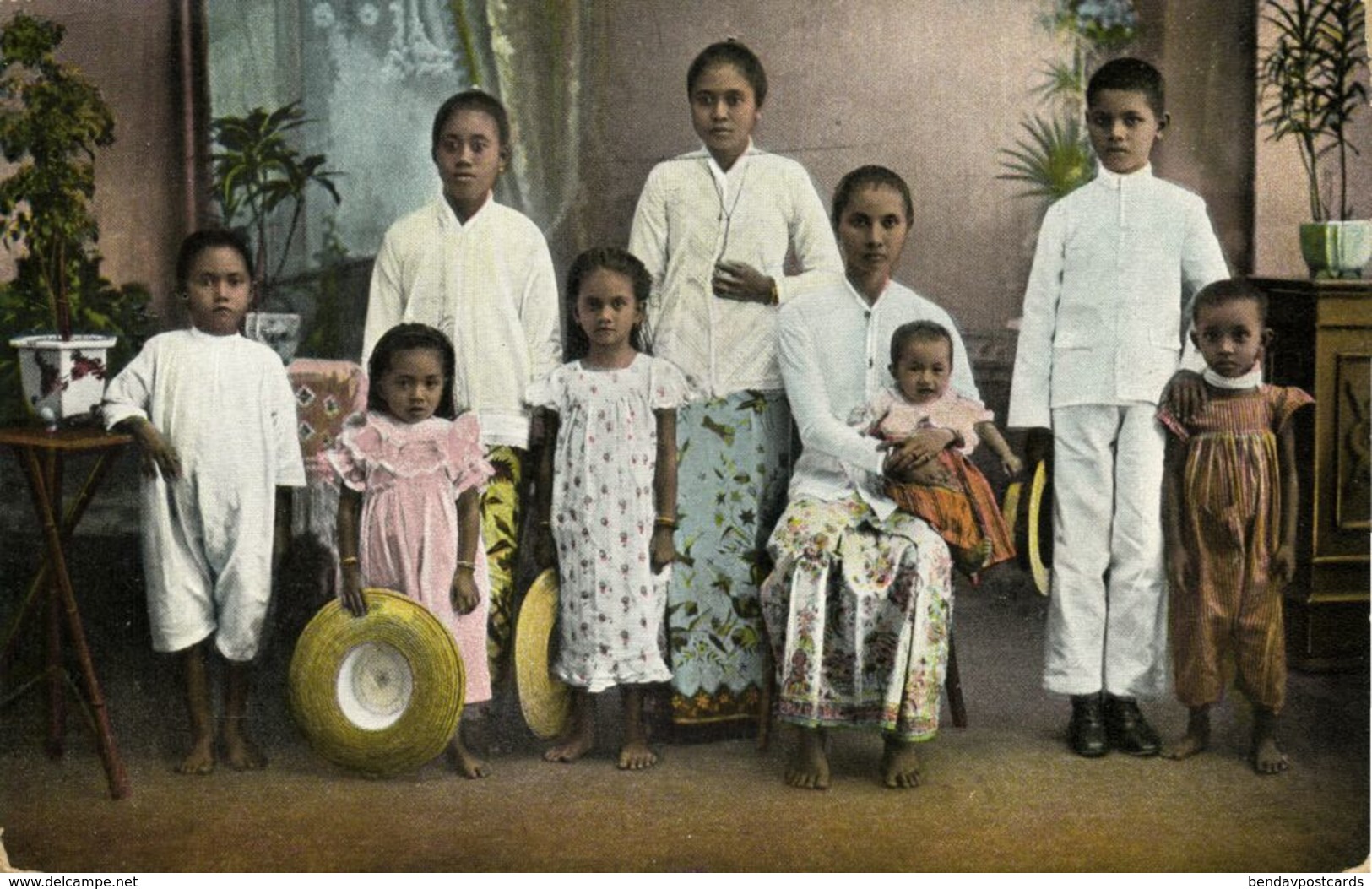 Indonesia, BORNEO BANDJERMASIN, Dayak Christians (1910s) Mission - Indonesia
