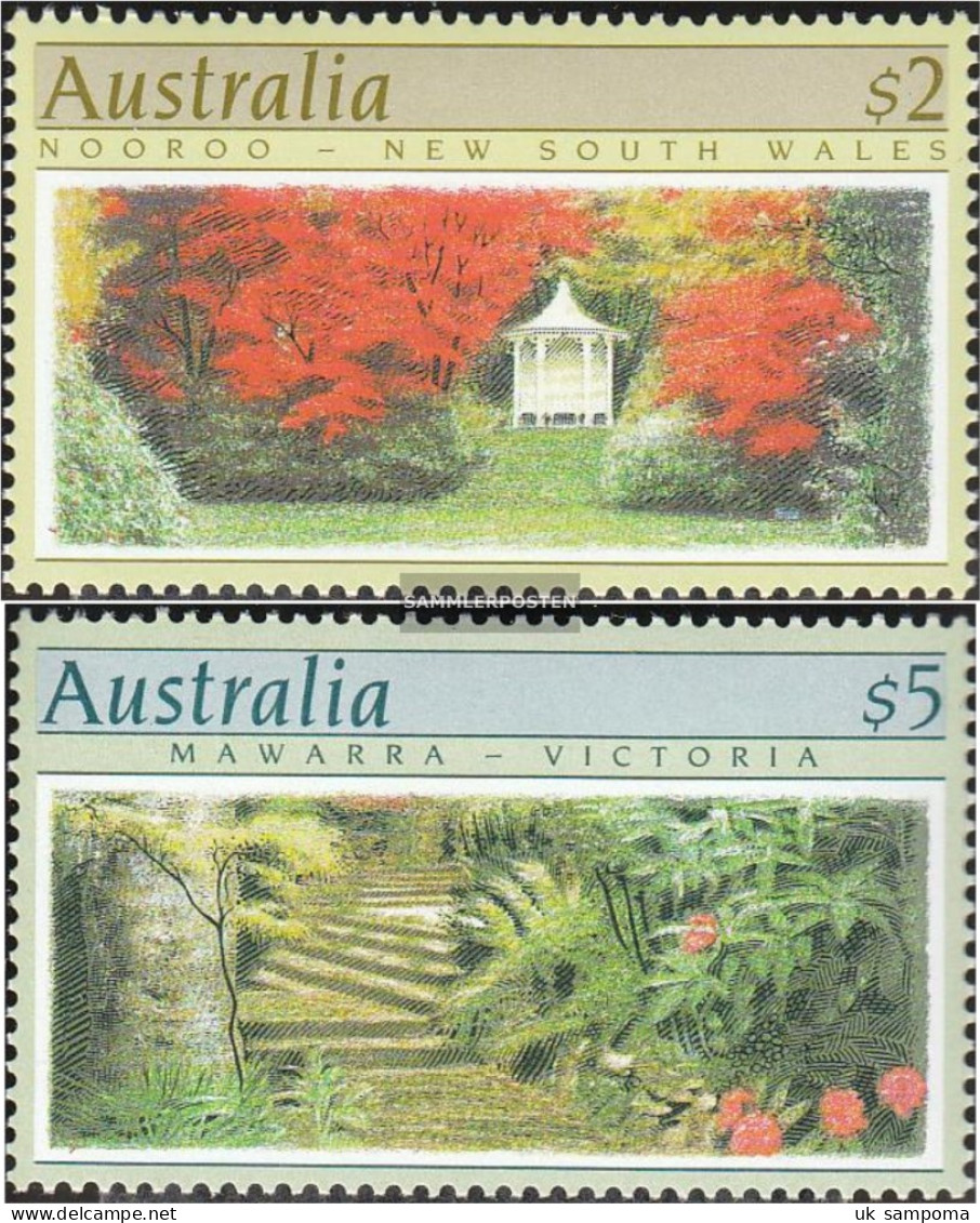 Australia 1170A-1171A (complete Issue) Unmounted Mint / Never Hinged 1989 Garden - Mint Stamps