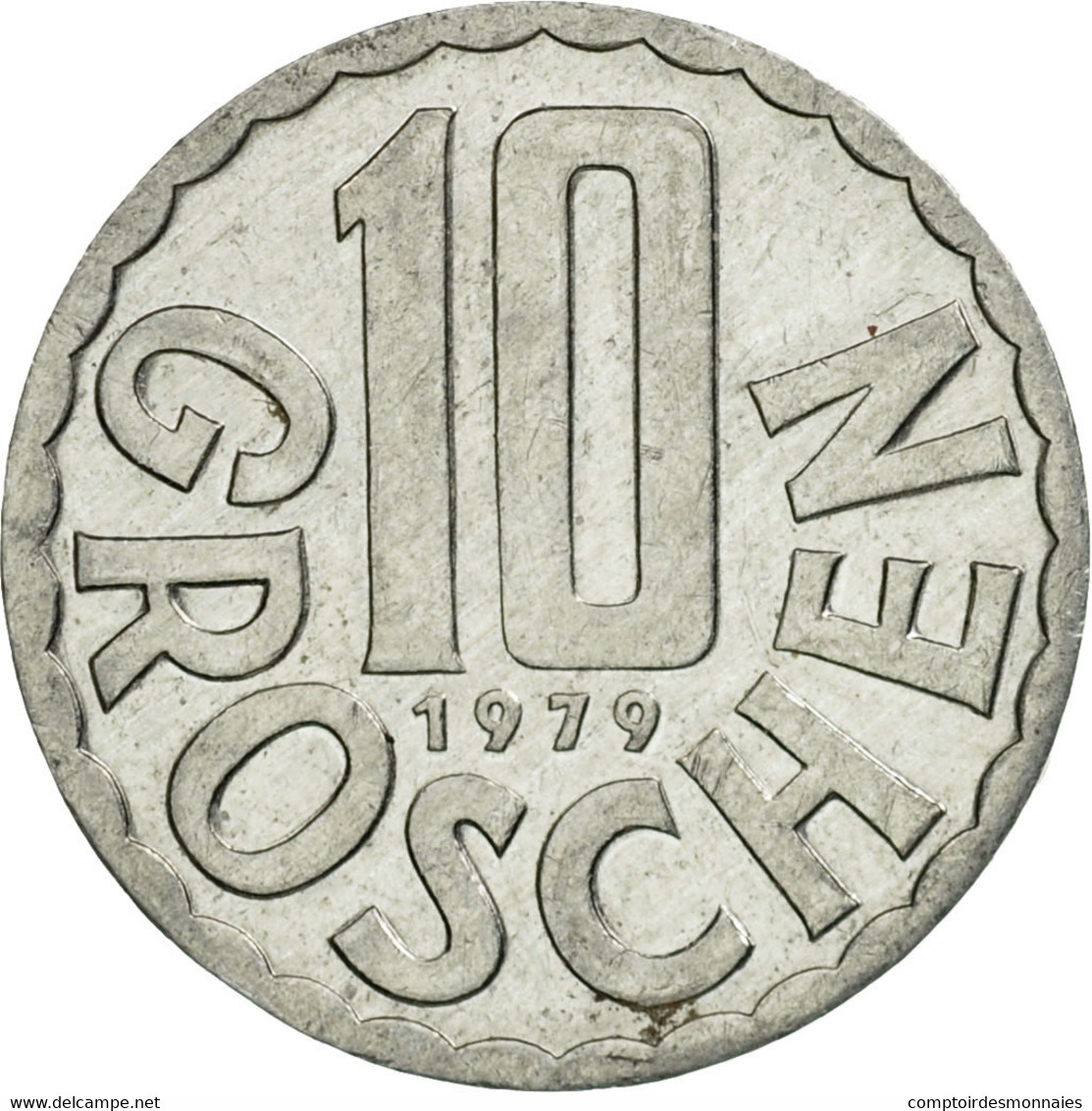 Monnaie, Autriche, 10 Groschen, 1979, Vienna, TTB+, Aluminium, KM:2878 - Autriche