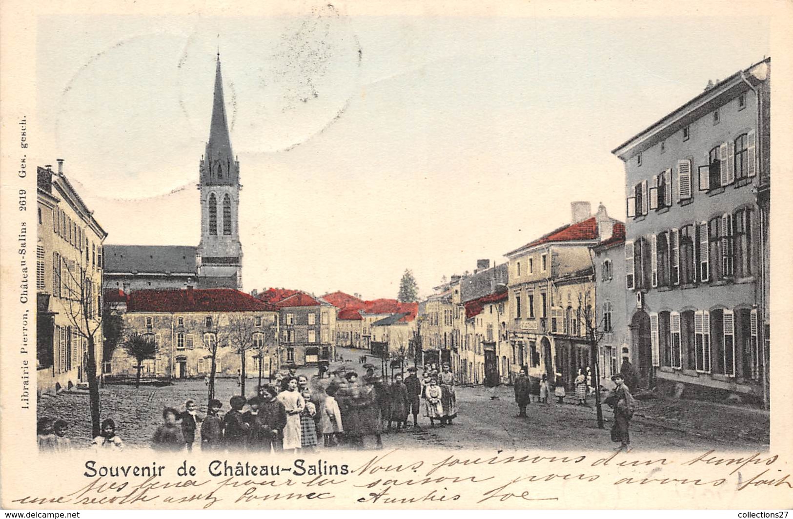 57-CHATEAU-SALINS-SOUVENIR - Chateau Salins