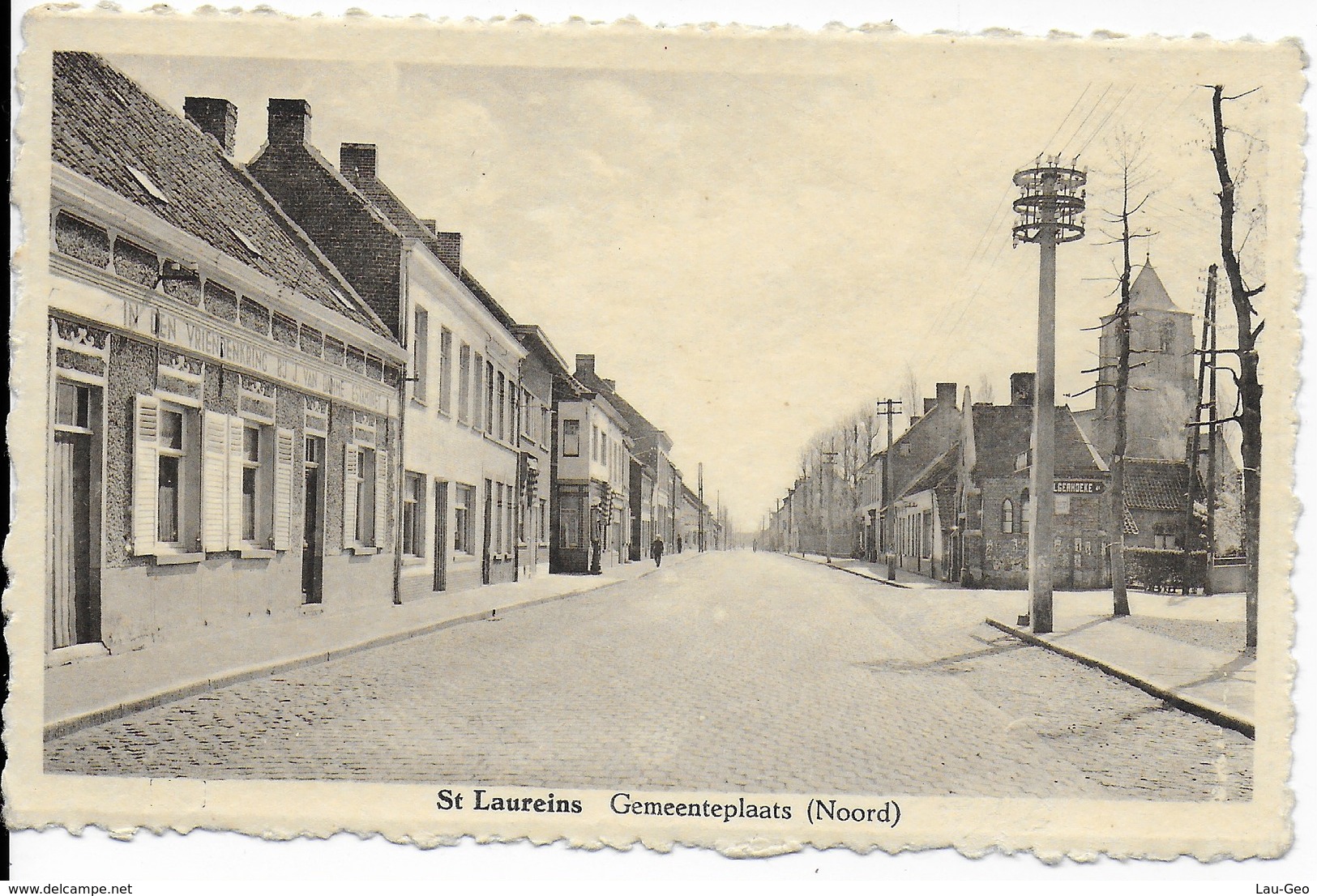 St-Laureins. Gemeenteplaats. - Sint-Laureins