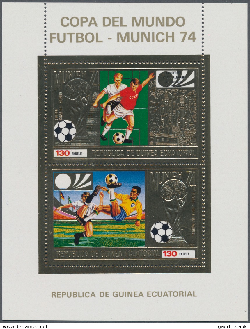 Äquatorialguinea: 1972/1980 (ca.), Enormous Accumulation In Glassines Etc. In Box With Stamps And Mi - Guinée Equatoriale