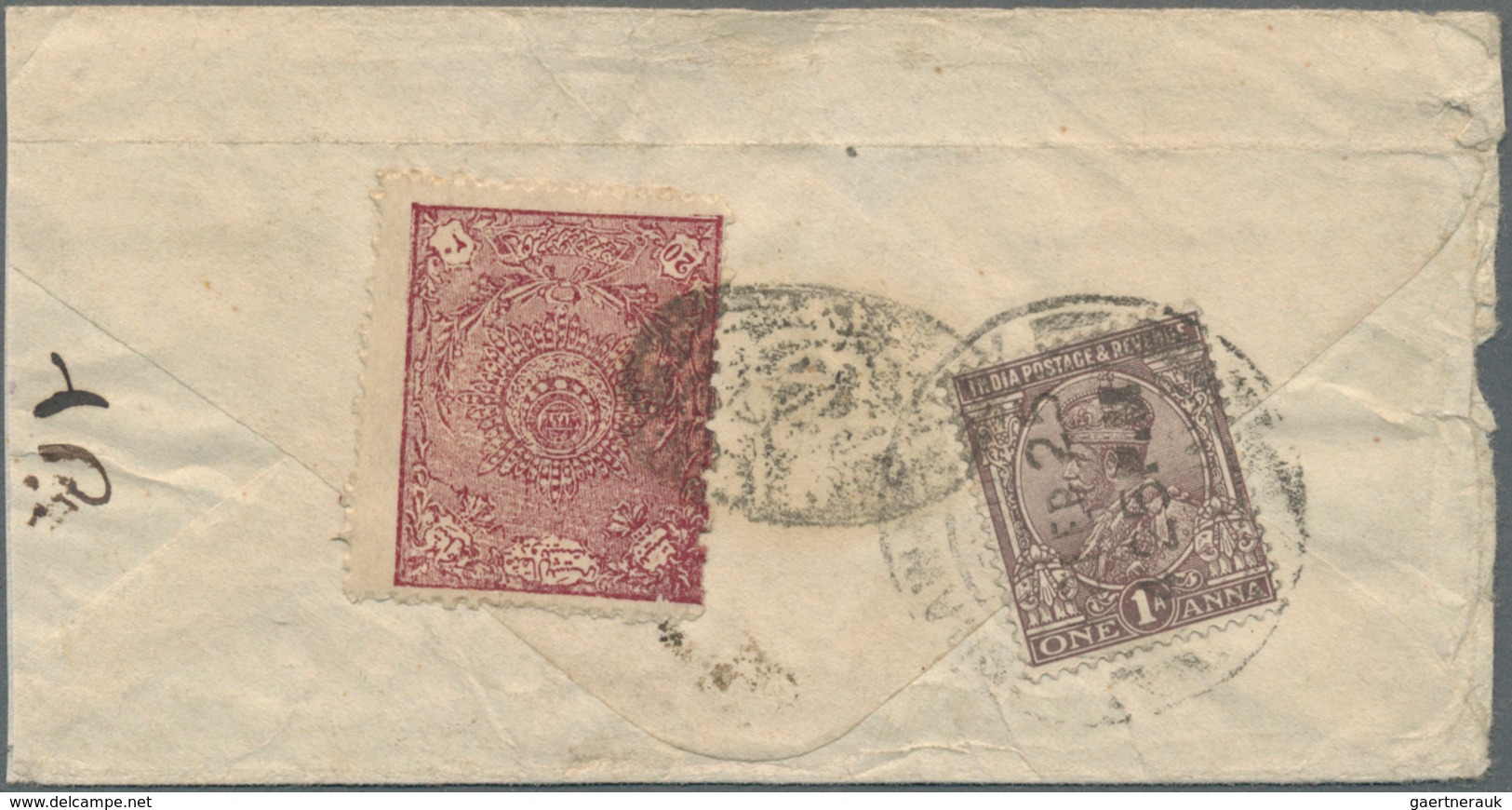 Afghanistan: 1920's: Group Of 21 Covers Including Registered Mail, Mixed Frankings With Indian Adhes - Afghanistan