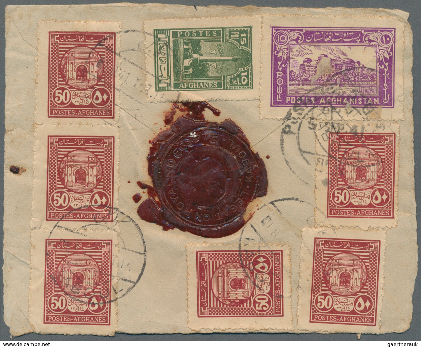 Afghanistan: 1920's-60's Ca.: More Than 500 Covers And FDCs, With A Few Covers From The 1920's-40's, - Afghanistan
