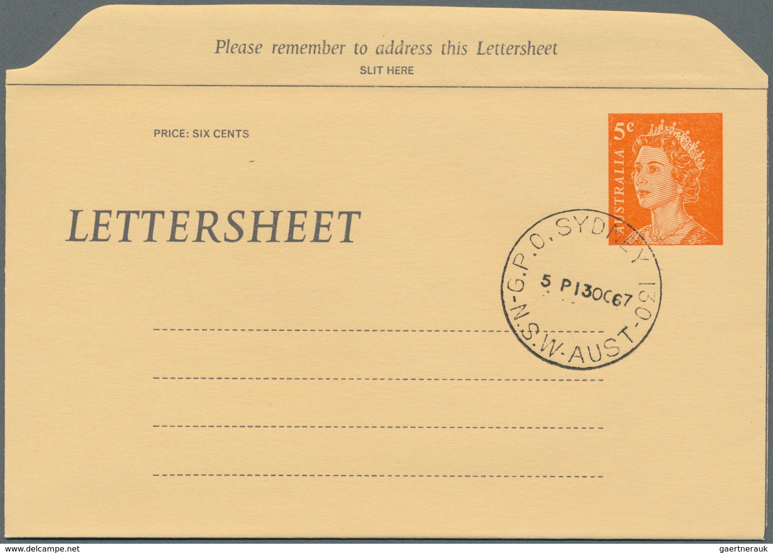 Australien - Ganzsachen: 1953/1967 (ca.), Accumulation With About 600 LETTER-SHEETS And LETTER-CARDS - Entiers Postaux