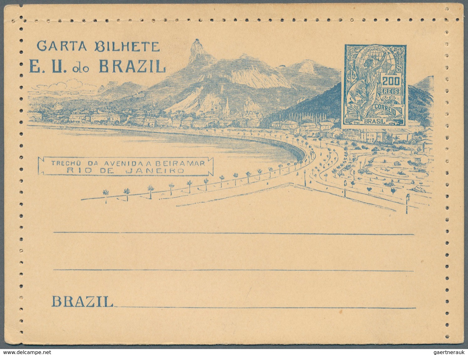 Brasilien - Ganzsachen: 1883/1910, Collection Of 38 Unused Stationery Letter Cards (incl. Types), Ra - Entiers Postaux