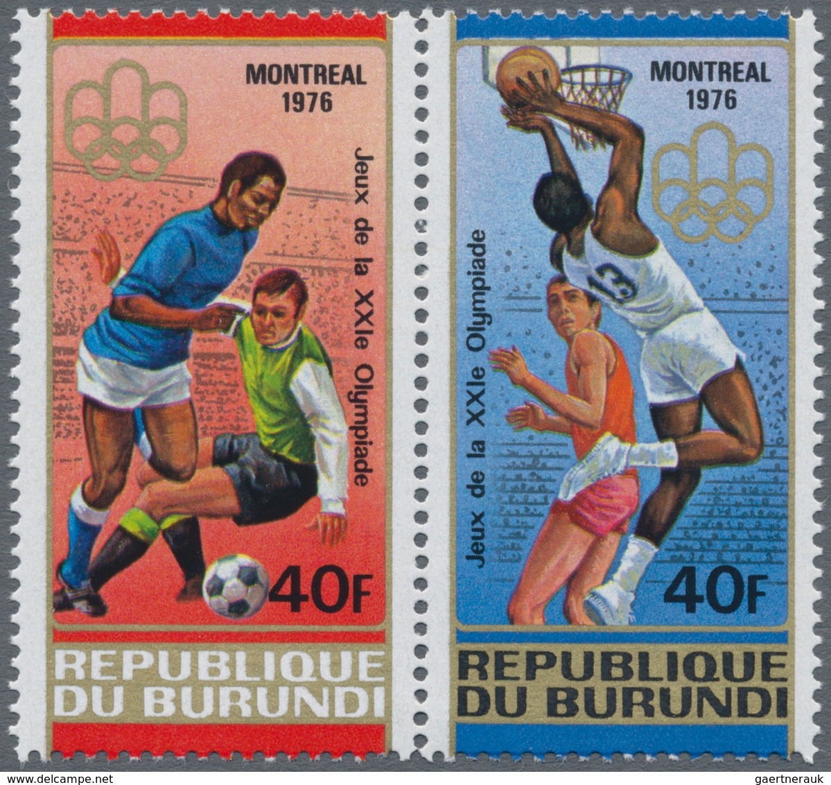 Burundi: 1966/1992, accumulation in large box with many complete sets some in larger quantities, imp