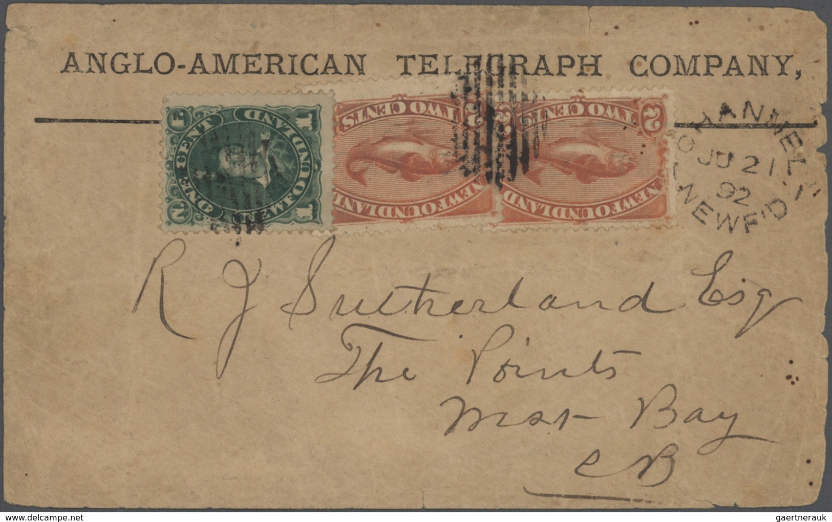 Canada: 1850/1940 (ca.) Scarce Collection Of Ca. 80 Telegram-envelopes And Franked Telegrames Includ - Neufs