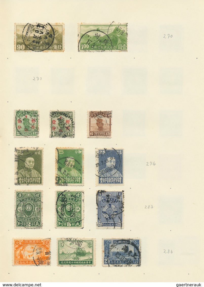 China: 1878/1949, Mint And Predominantly Used Mounted In Old "speaking Behrens Album" (1950s) Inc. L - 1912-1949 República
