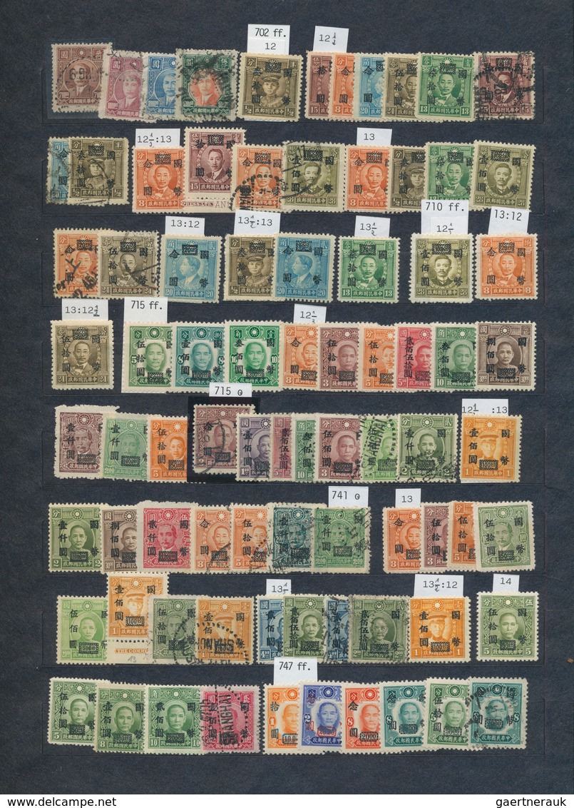 China: 1878/1949, mint and used collection in boxed stockbook inc. large dragons (5), small dragons