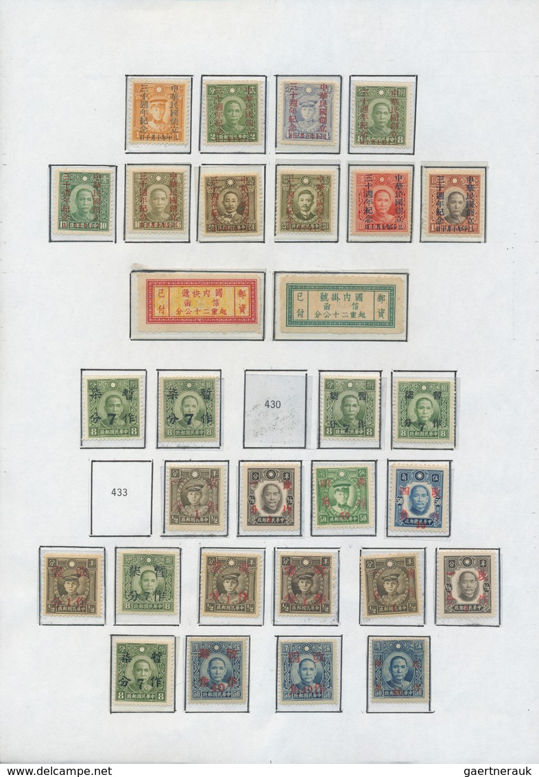 China: 1878/1949, mint and used collection inc. large dragons (8), small dragons (7), dowager cpl. w