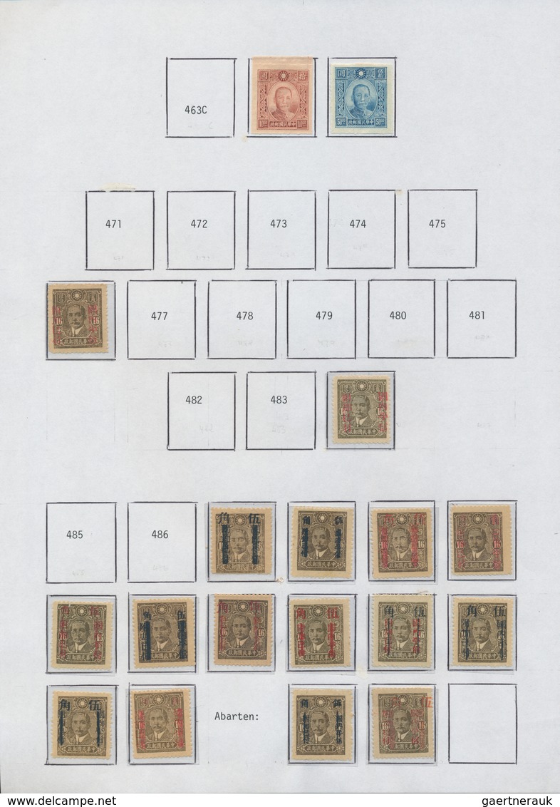 China: 1878/1949, mint and used collection inc. large dragons (8), small dragons (7), dowager cpl. w