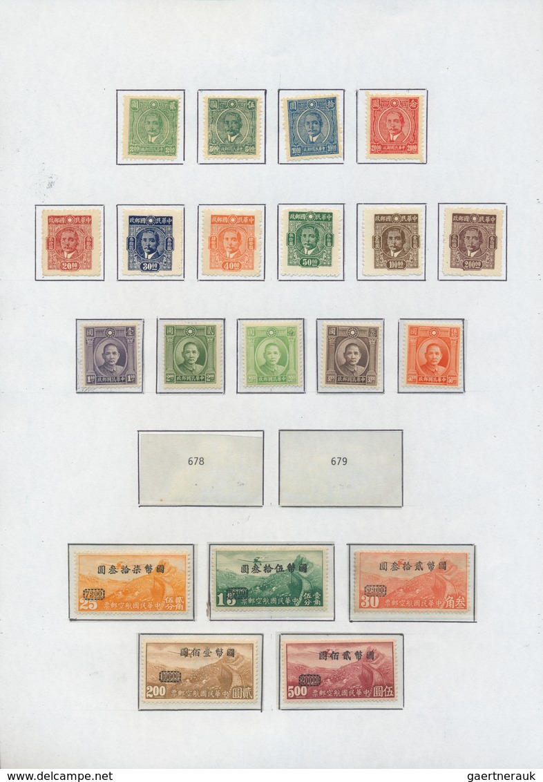 China: 1878/1949, mint and used collection inc. large dragons (8), small dragons (7), dowager cpl. w