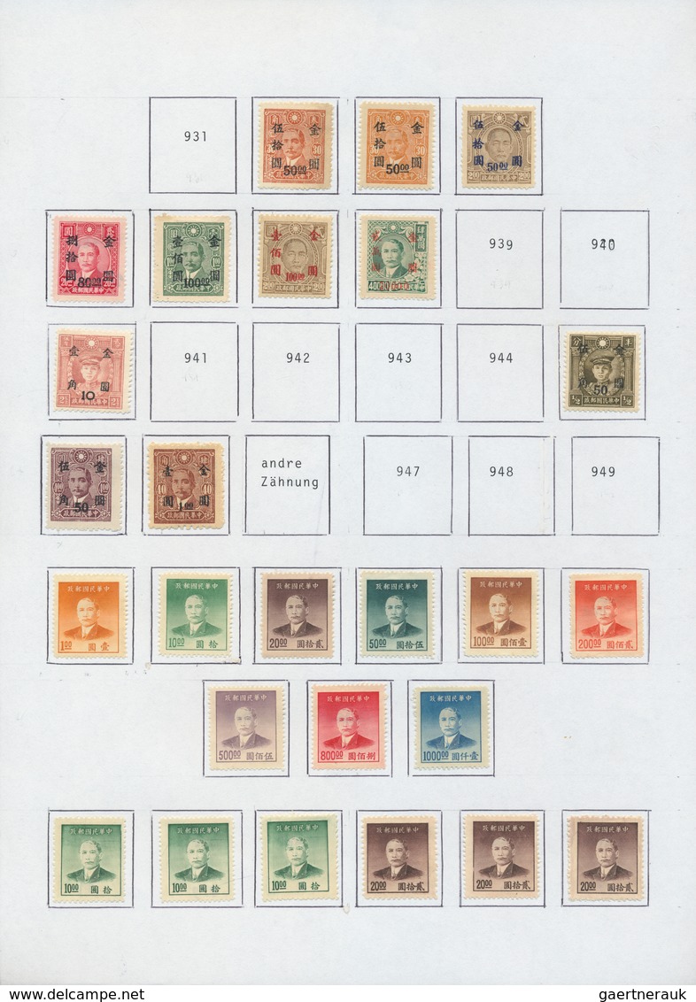 China: 1878/1949, mint and used collection inc. large dragons (8), small dragons (7), dowager cpl. w