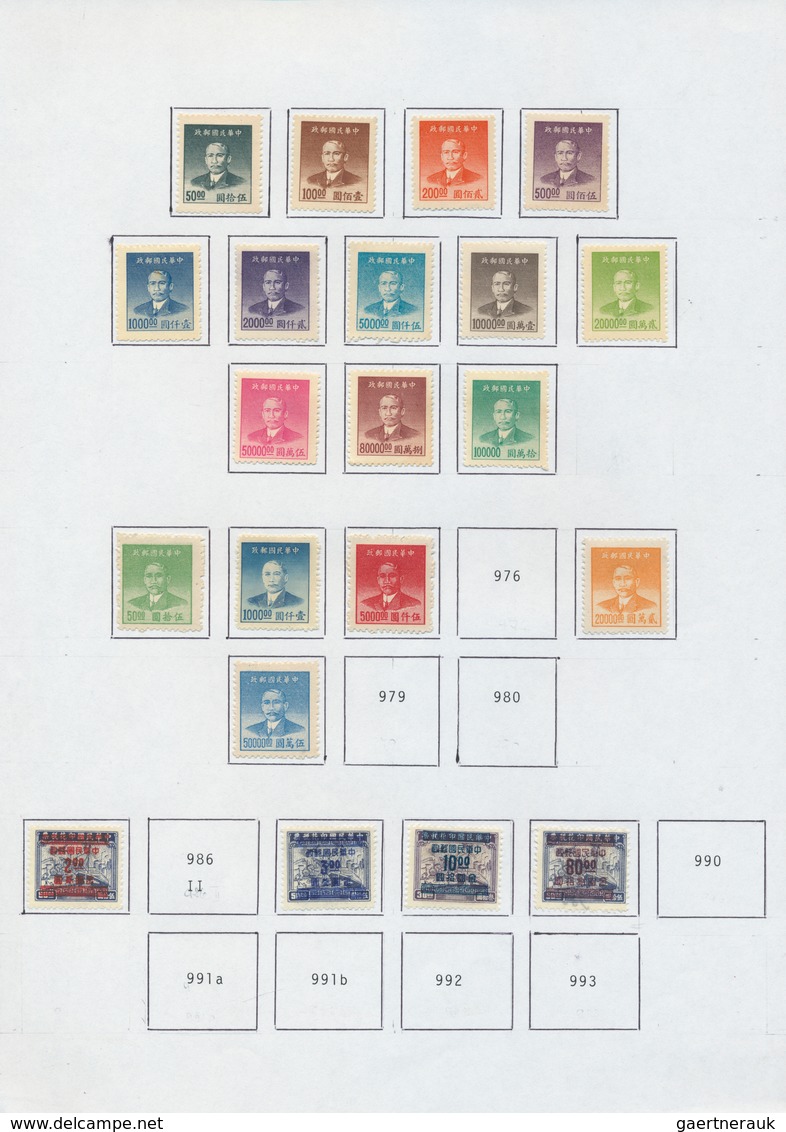 China: 1878/1949, mint and used collection inc. large dragons (8), small dragons (7), dowager cpl. w