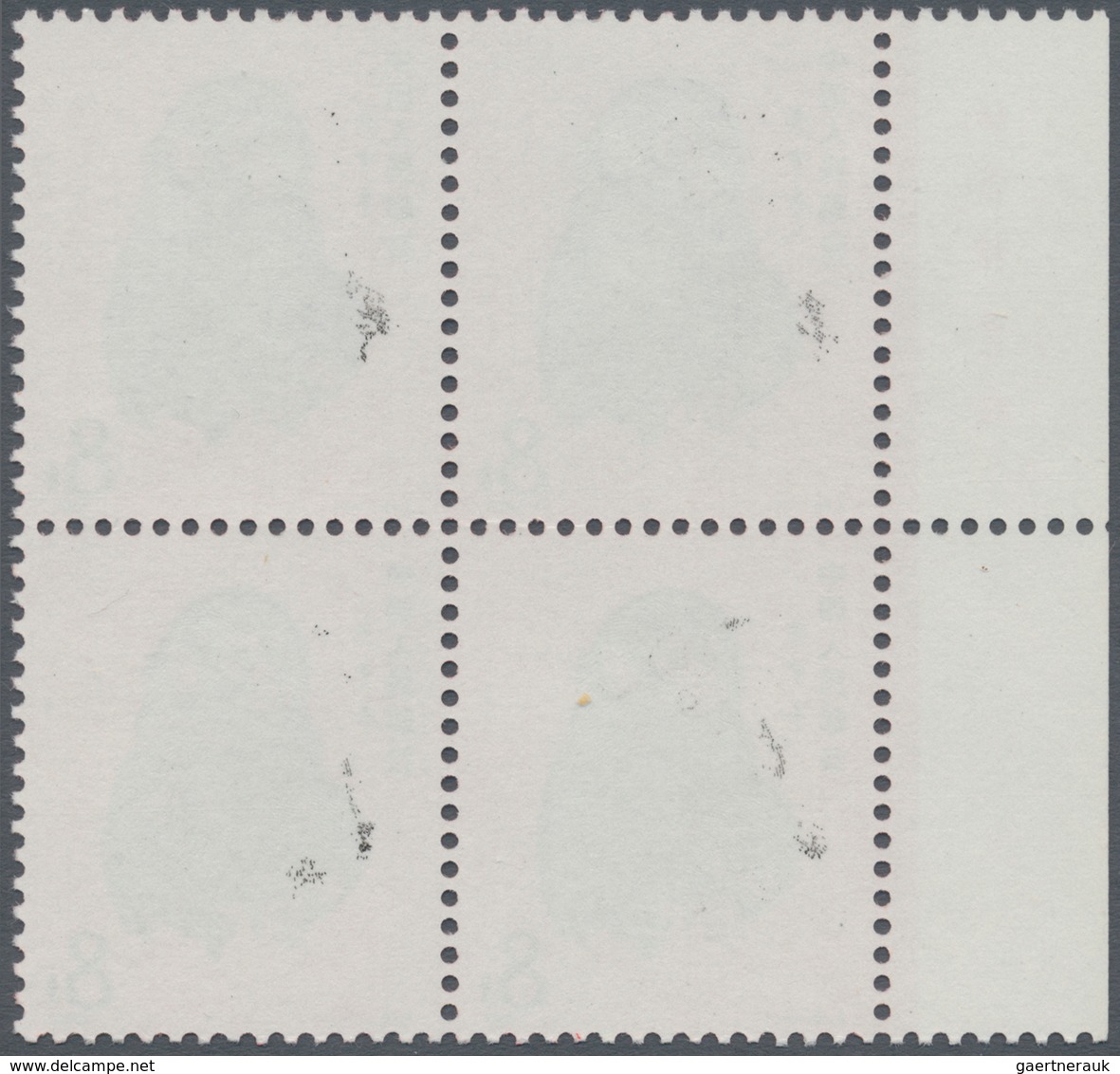 China - Volksrepublik: 1980, 8f. "Year Of The Monkey", Left Marginal Imprint Block Of Four, MNH, Par - Autres & Non Classés