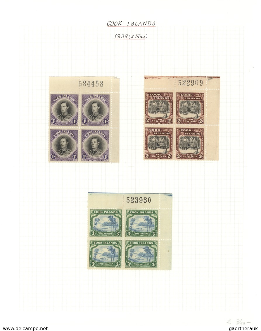 Cook-Inseln: 1892 - 1949 (approx.), Very Good Mint Collection Of COOK ISLAND, Its Dependancy, Also N - Cook Islands