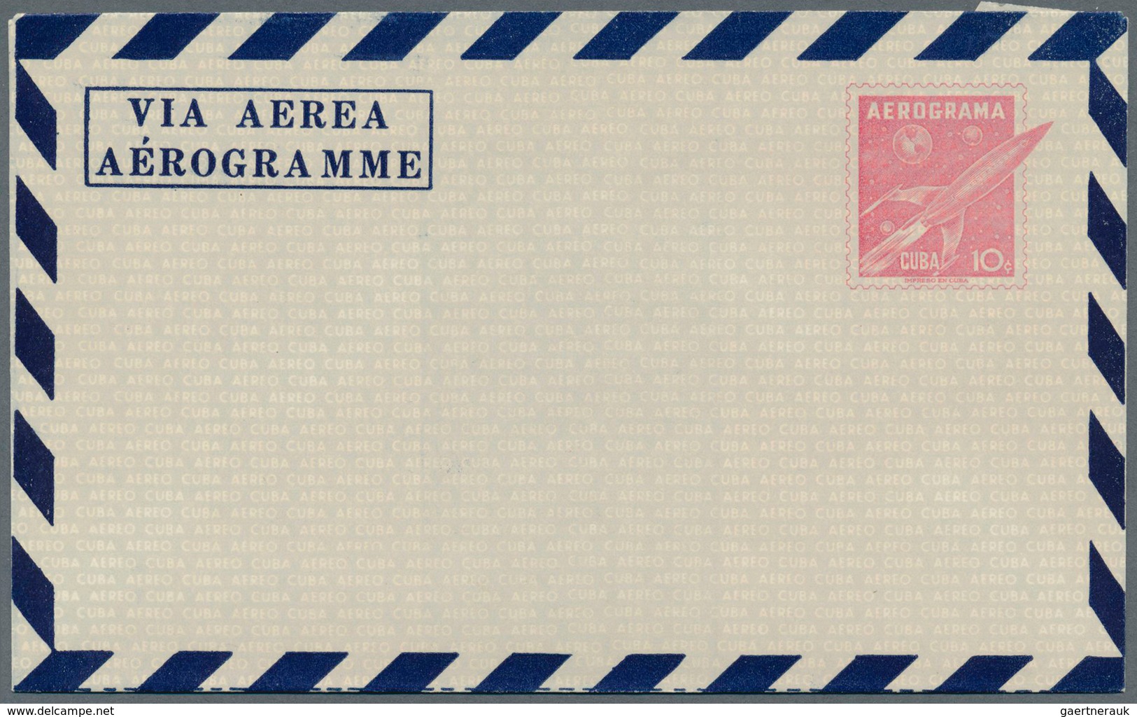 Cuba: 1949/2000 (ca.), AEROGRAMMES: Accumulation With About 700 Unused And Used/CTO Aerogrammes With - Autres & Non Classés