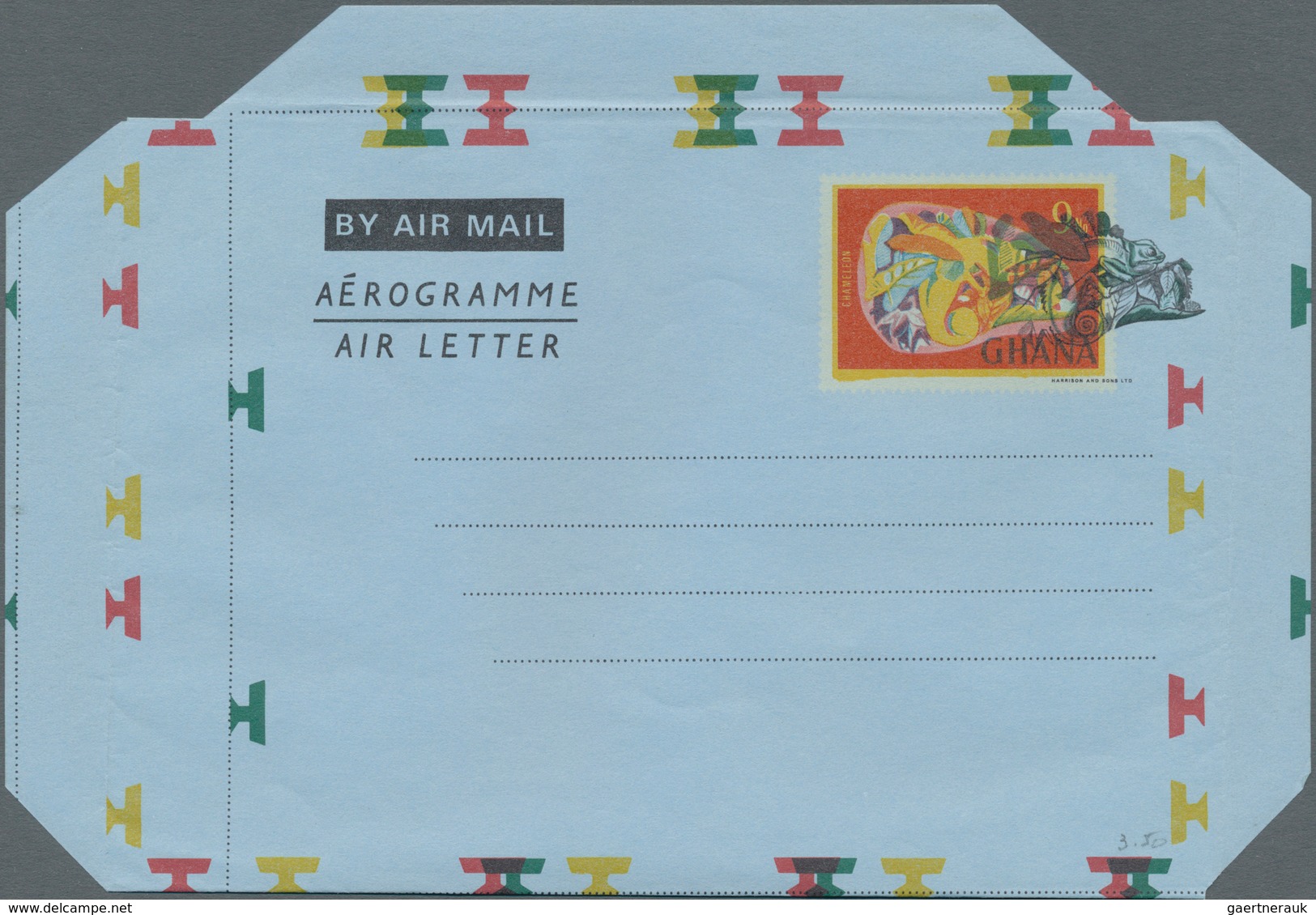 Ghana: 1952/2000 (ca.), AEROGRAMMES: the large accumulation inc. Gold Coast of about 670 mint and us