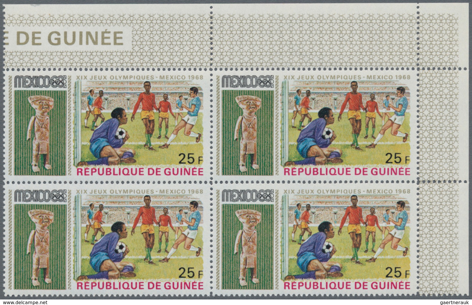 Guinea: 1965/1982, accumulation in large box with many complete sets some in larger quantities, impe