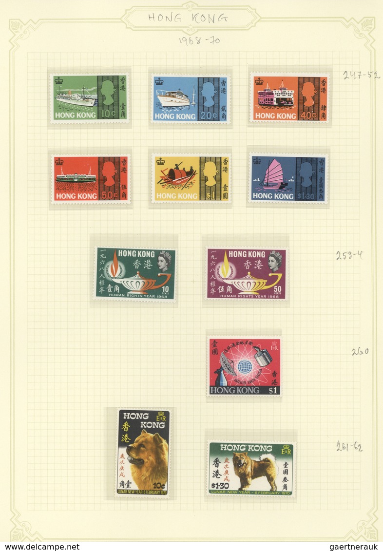 Hongkong: 1953-1980 Mostly Mint (and Some Additionally Used) Collection Plus Duplication, With Mostl - Otros & Sin Clasificación