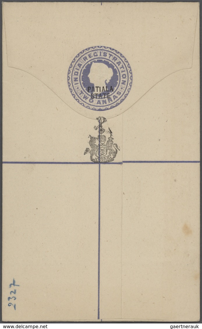 Indien: 1880's/1950's ca.: Accumulation of about 170 covers, postcards and postal stationery from In