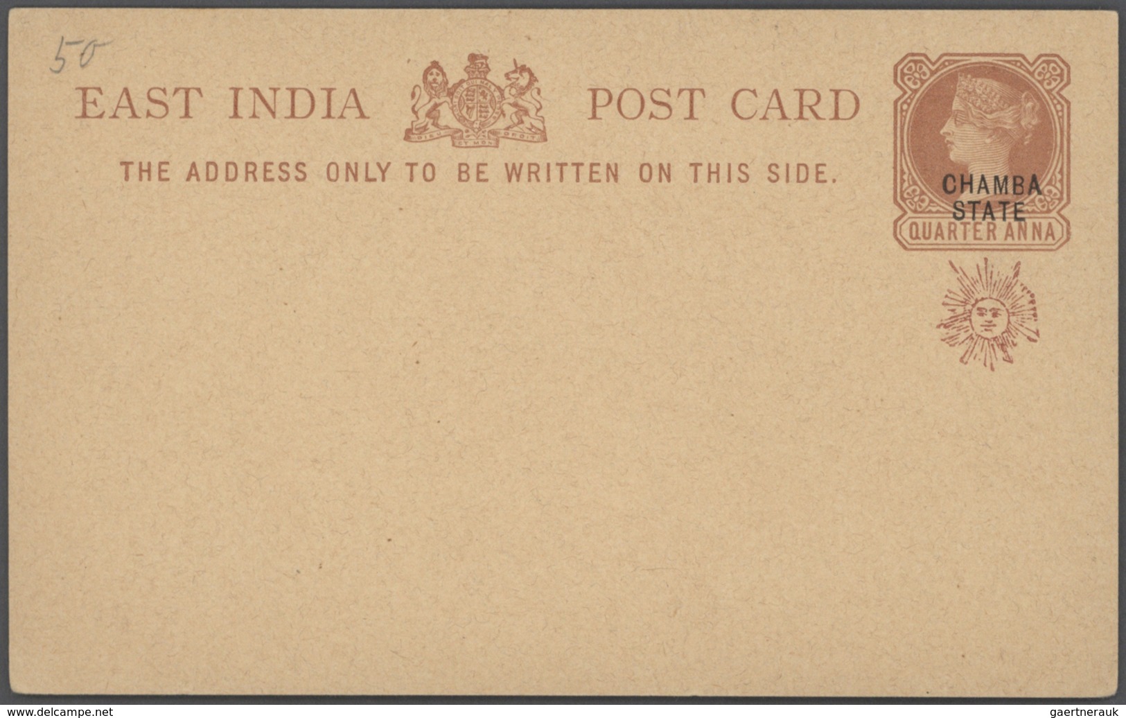 Indien: 1880's/1950's ca.: Accumulation of about 170 covers, postcards and postal stationery from In