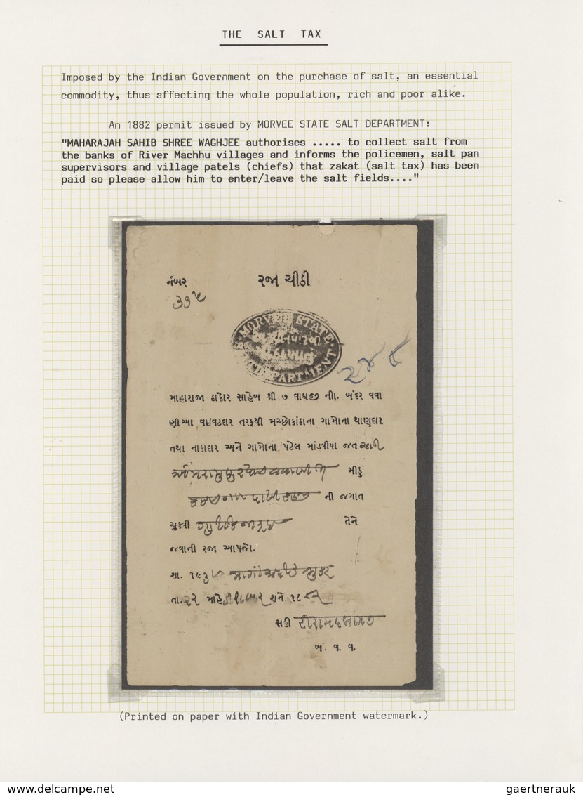 Indien: 1910/2000 (ca.): A fascinating collection with much based on the correspondence of Sir Ernes