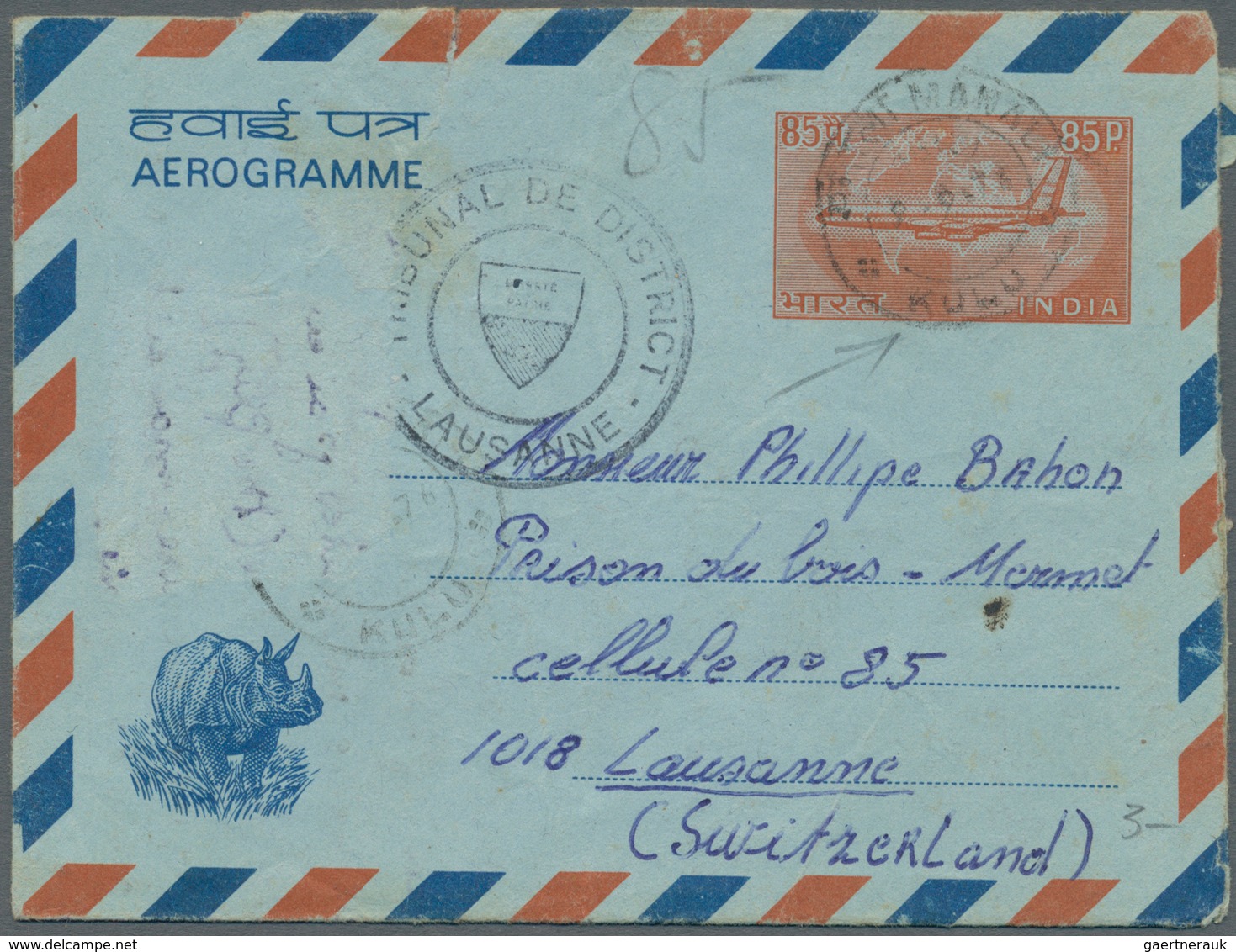 Indien: 1947 Onwards: About 680 Covers And Postcards, From Independence To Modern, With Some FDCs, N - 1852 Provincia De Sind