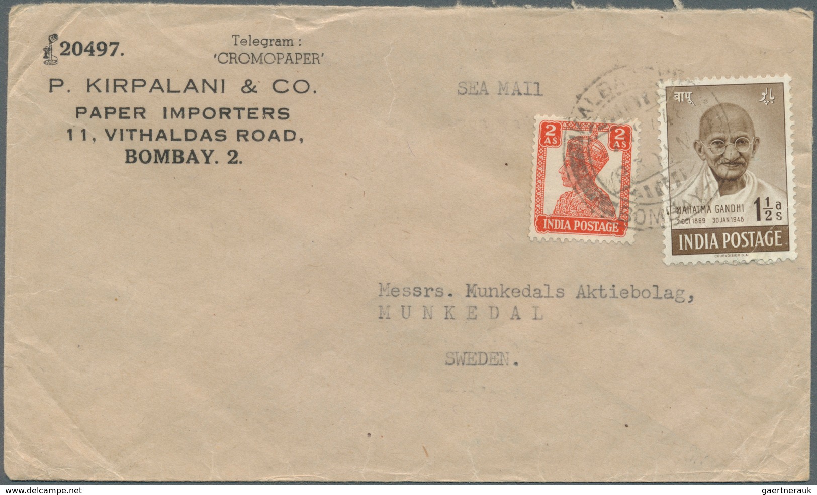 Indien - Ganzsachen: 1850's-1970's Ca.: Collection Of Indian Postal Stationery Envelopes, Letter She - Non Classés