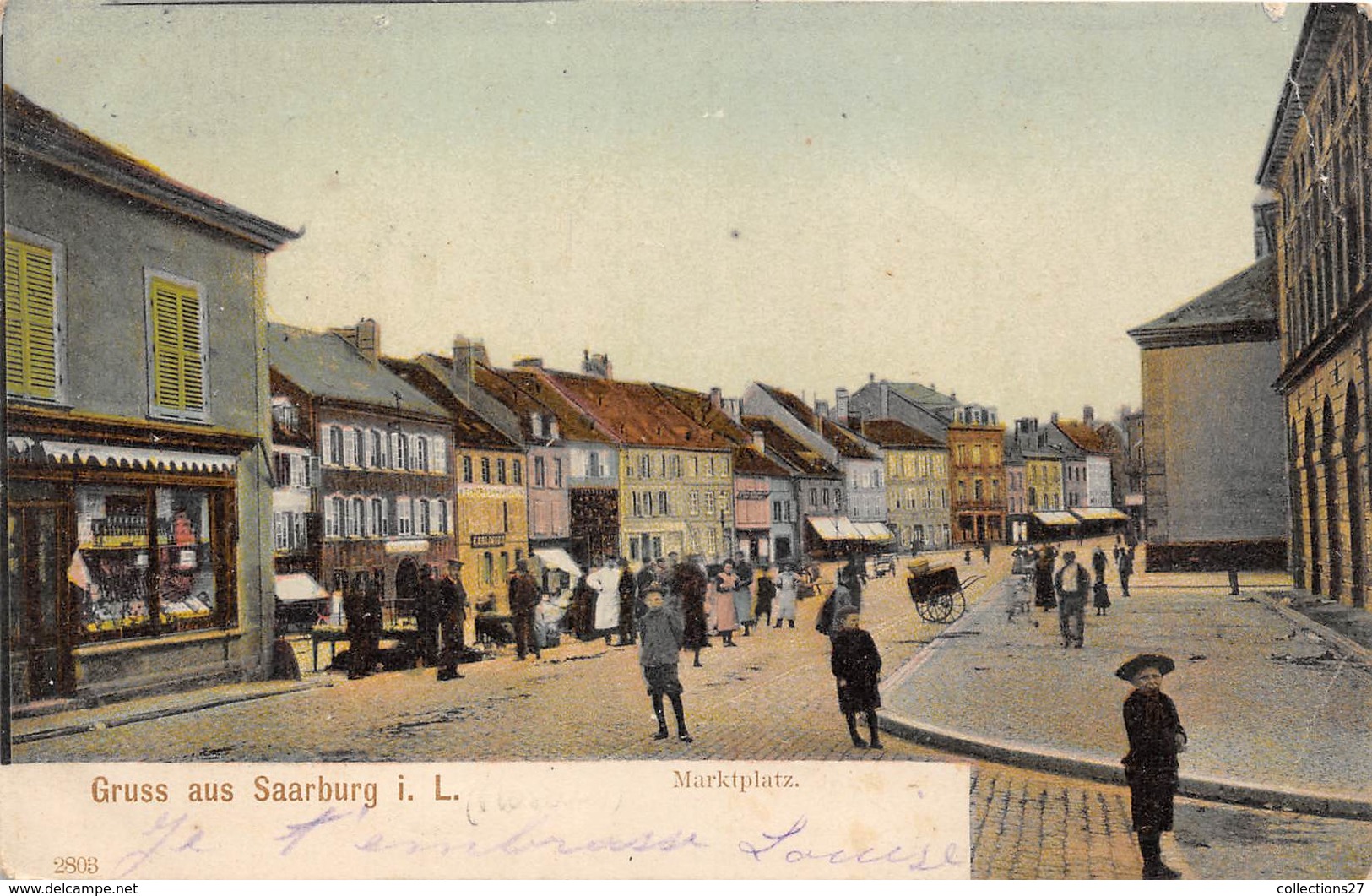 57-SARREBOURG- MARKTPLATZ - Sarrebourg