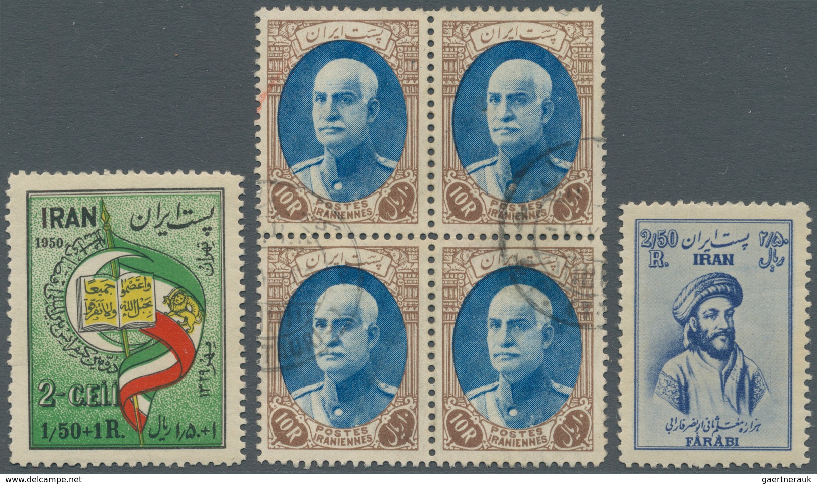 Iran: 1900/1980 (ca.), Accumulation In Box With Several Better Issues And Complete Sets, Some Blocks - Irán