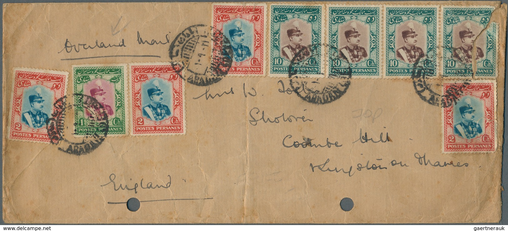 Iran: 1917/44 (ca.), massive specialized collection mounted on pages inc. inverted ovpts., many cove