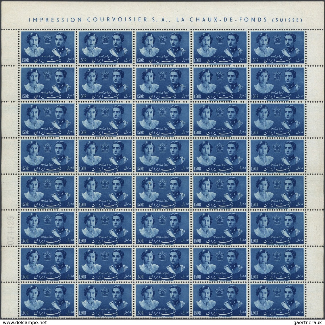 Iran: 1939/1974, Chiefly 1960s/1970s, Comprehensive U/m Accumulation Of Apprx. 12.000 Complete Sets - Iran