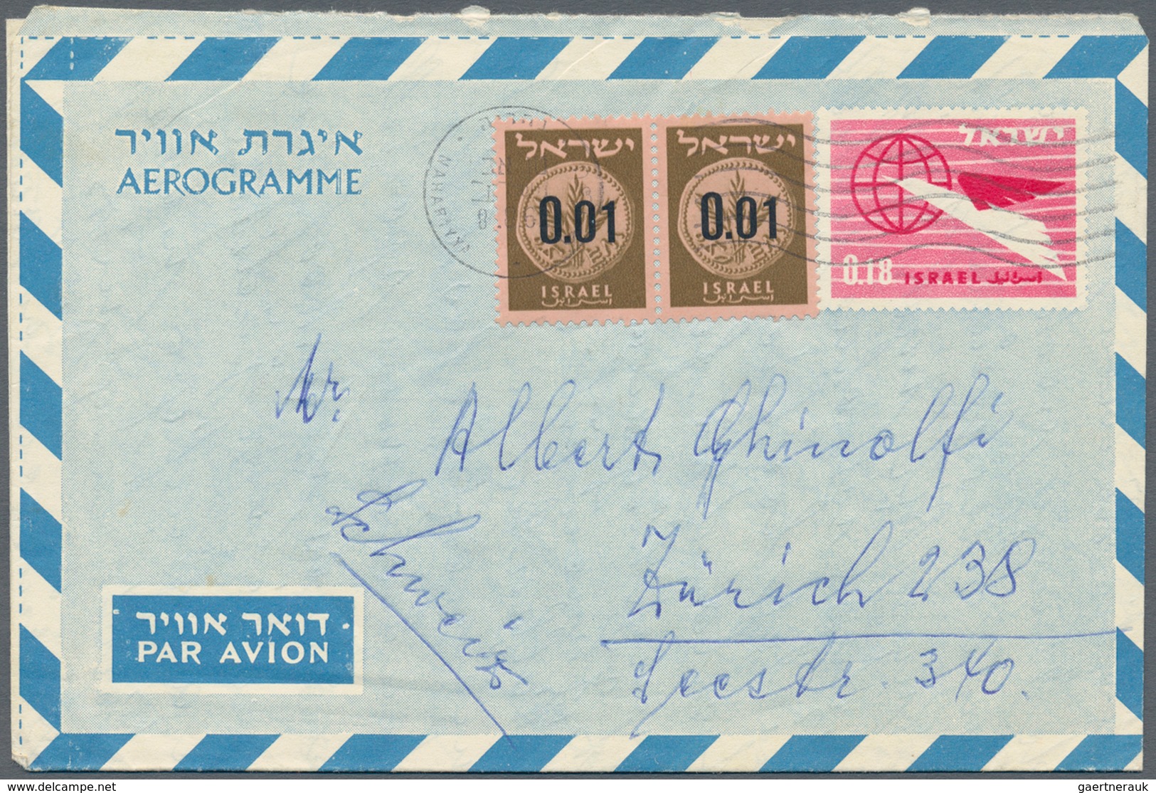 Israel: 1950/2008, STATIONERIES, holding of apprx. 520 unused and used cards/aerogrammes/envelopes,