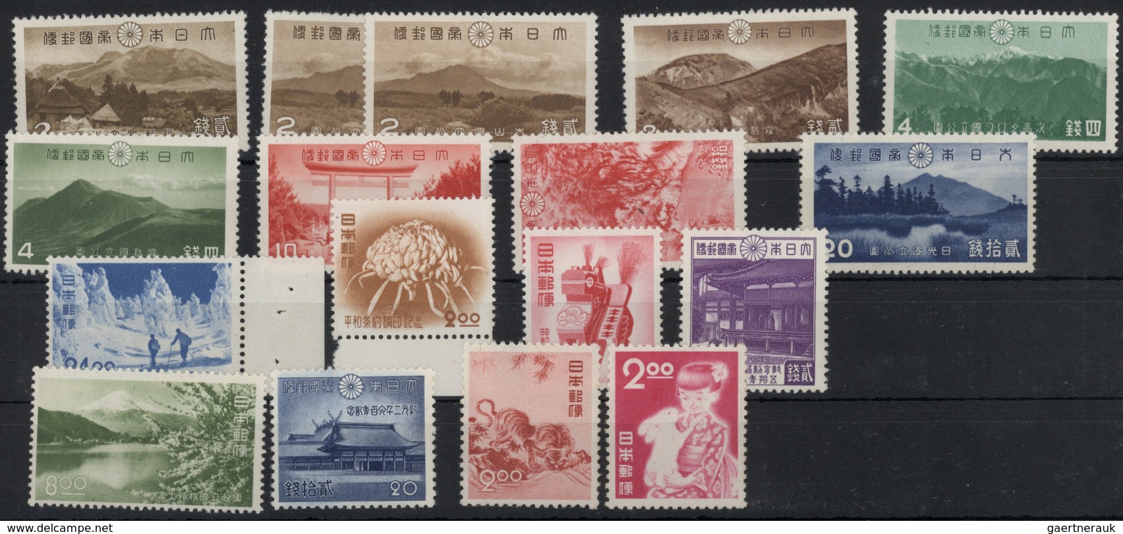 Japan: 1872/1975, Mint And Used Assortment On Stockcards/in Album, From Some Early Issues (valuated - Oblitérés