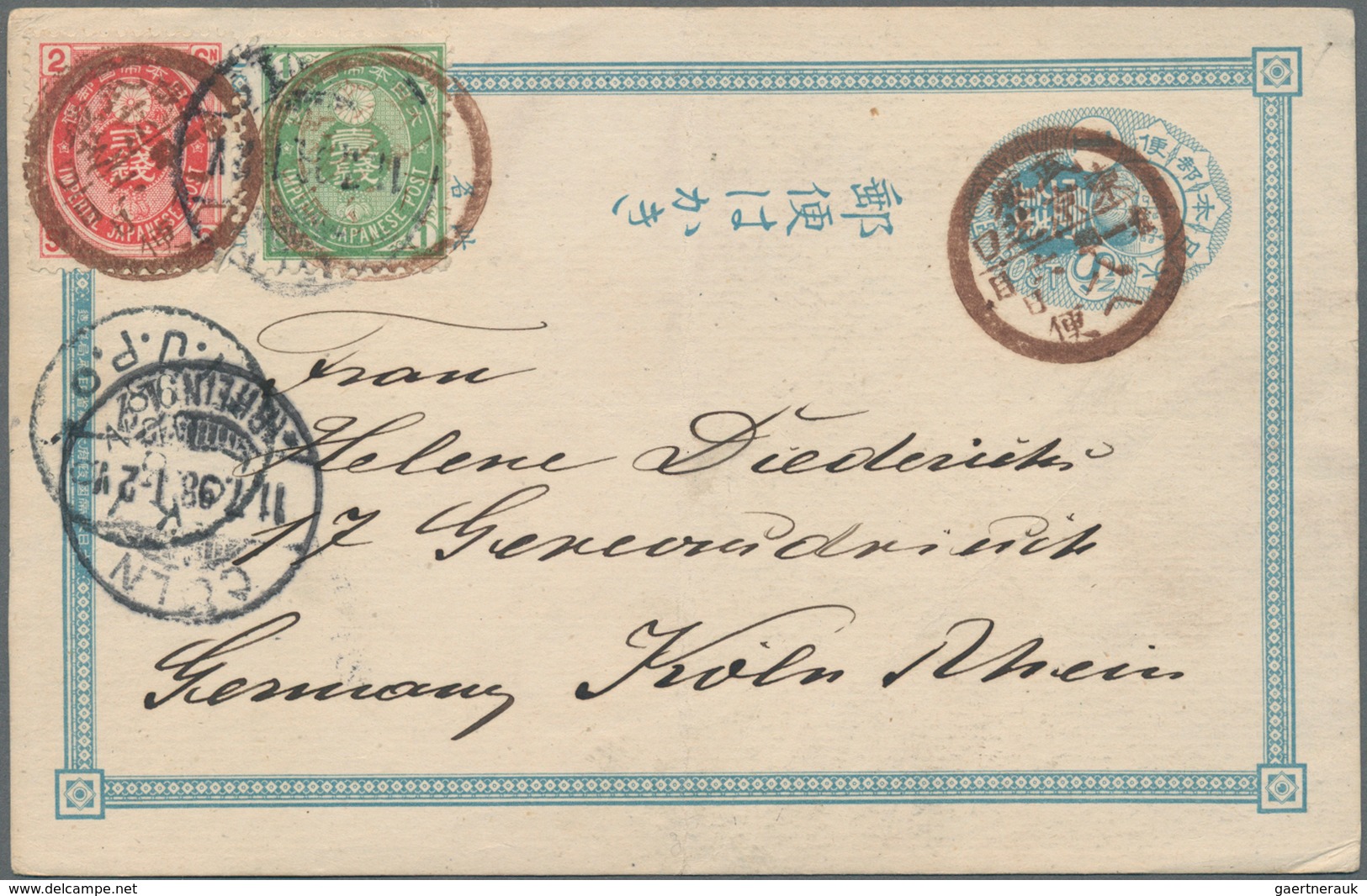 Japan - Ganzsachen: 1874/1937, Stock Of Stationery (used 31, Mint 3 - These With Pictorial Imprints - Cartes Postales