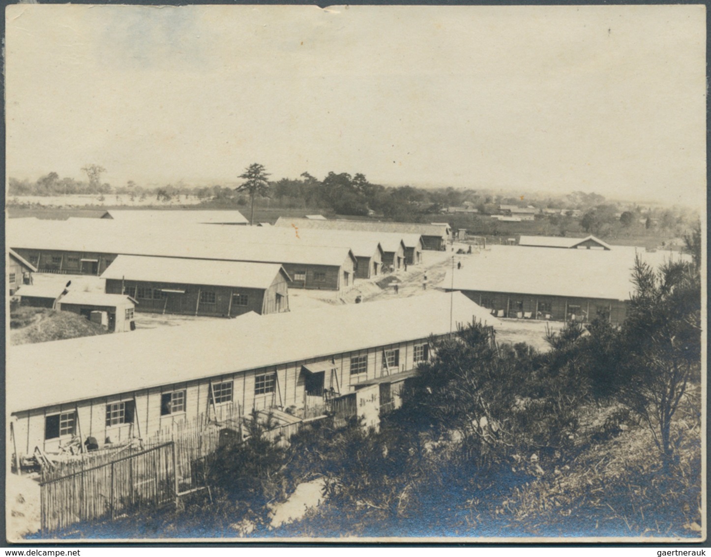 Lagerpost Tsingtau: Matsuyama, 1914/17, Covers (4, One W. Contents: Acknowledgment Of Parcel), And M - Chine (bureaux)