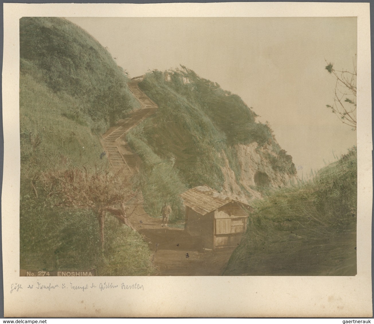 Japan - Besonderheiten: 1870/90 (ca.), 10 original large size illuminated photographs (250x190 mm or