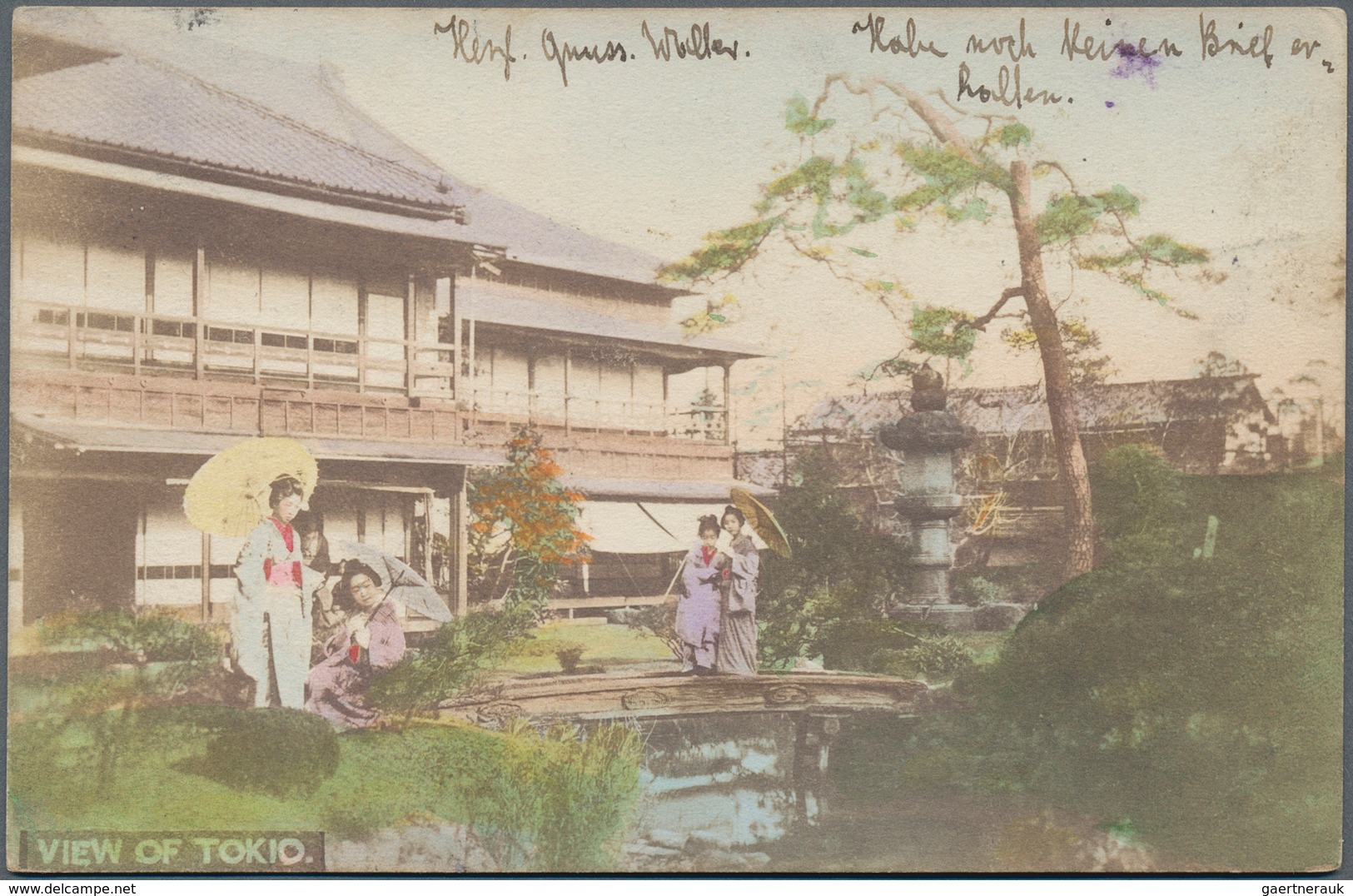 Japan - Besonderheiten: 1900/30 (ca.) 20 ppc (two mailed) showing ladies, geishas with interesting h
