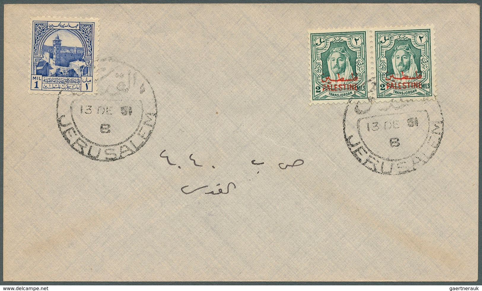 Jordanien: 1948 - 1979, 37 Covers, Nice Collection Of Covers And Some Postal Stationery, Good Franki - Jordanie