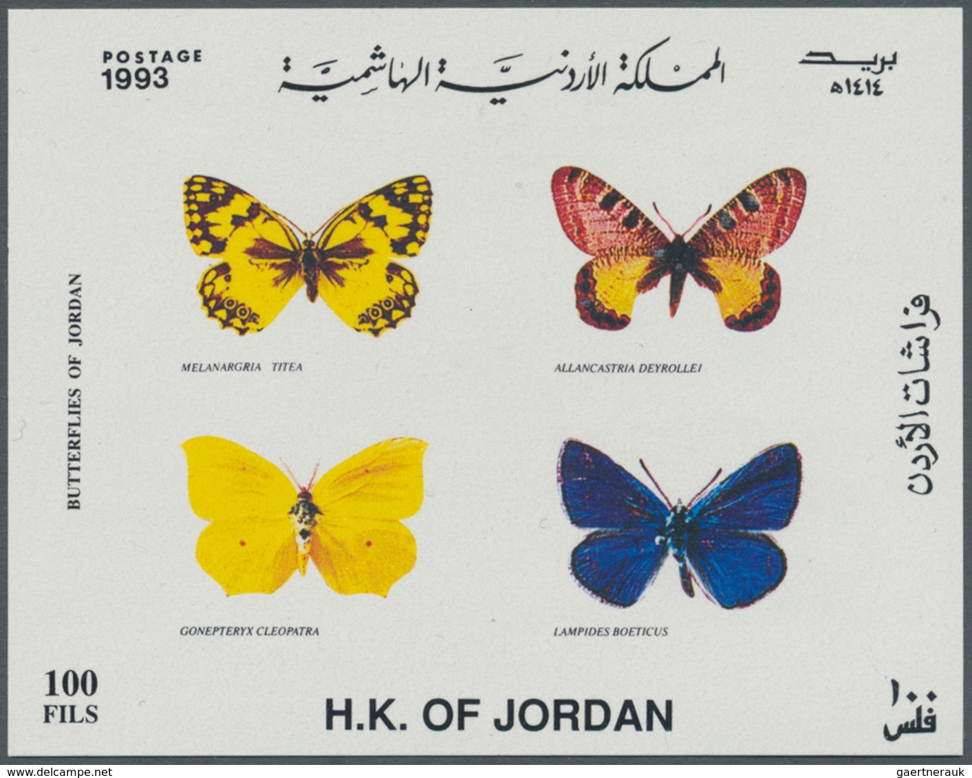 Jordanien: 1962/1996 (ca.), Collection Of The MINIATURE SHEETS In Album Pages Incl. Several Better I - Jordanie