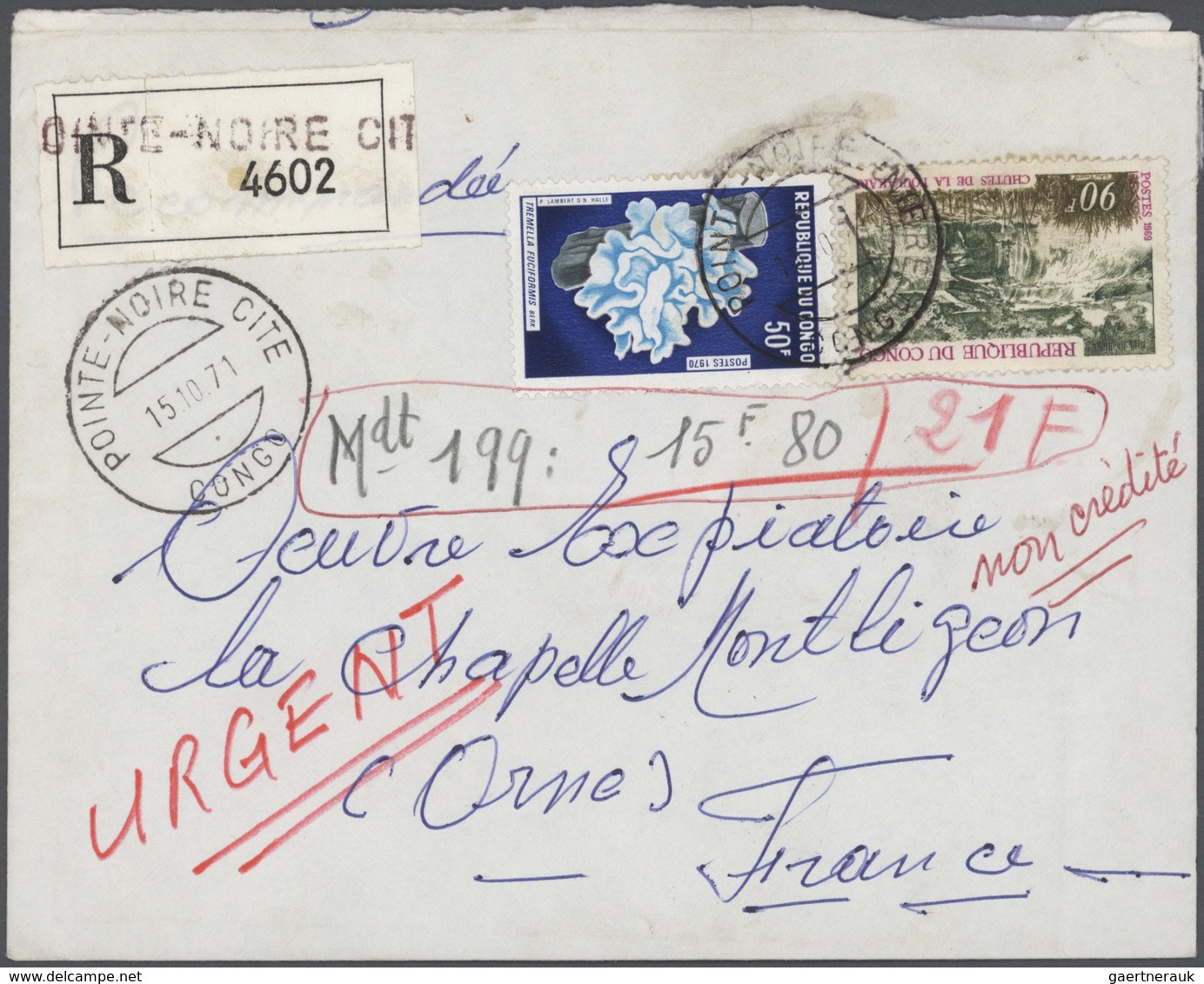 Kongo (Brazzaville): 1959/1978, Collection Of More Than 130 Entires, Mainly Commercial Airmail Cover - Autres & Non Classés