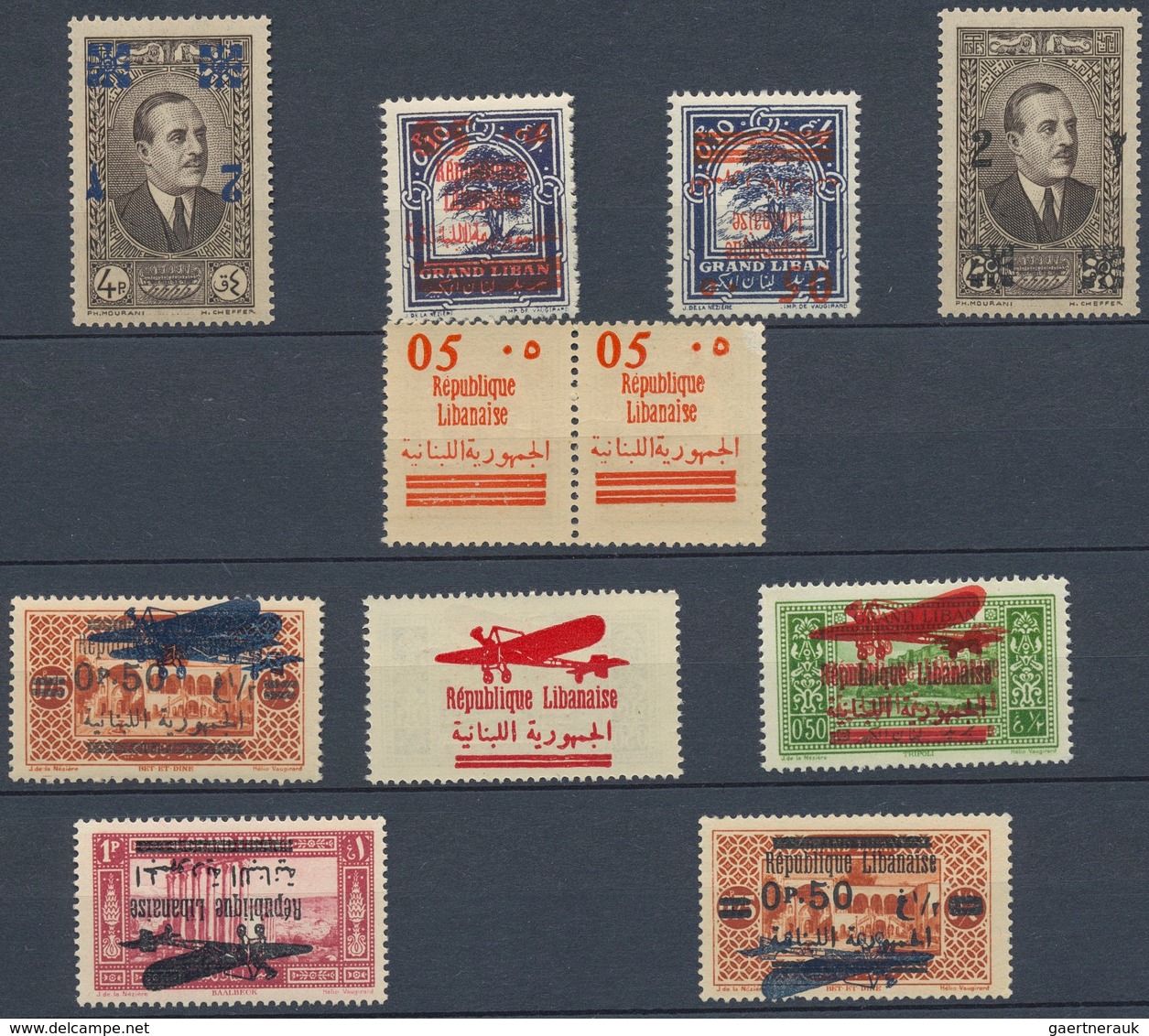 Libanon: 1924-1945: Mint Collection Of Almost All Stamps Issued, Without The Major Rarities, But In - Liban