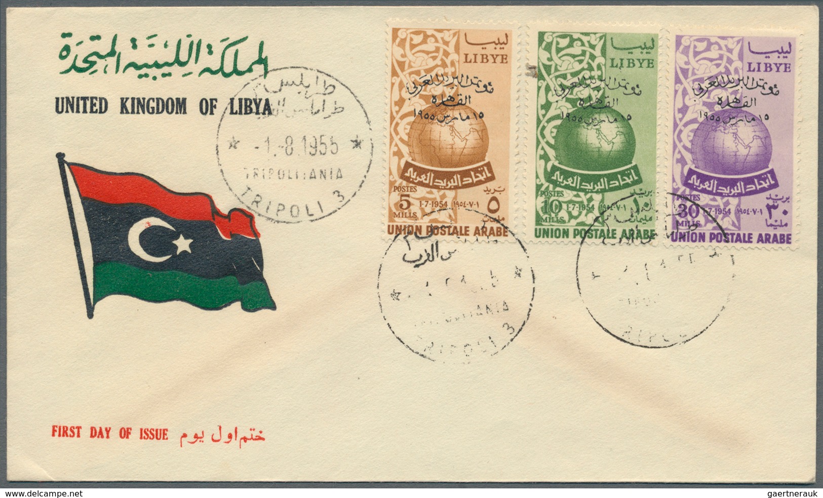 Libyen: 1950's-1970's: More Than 650 Covers From Various Libyan P.O.s, Many To Cyprus By Air, With V - Libia