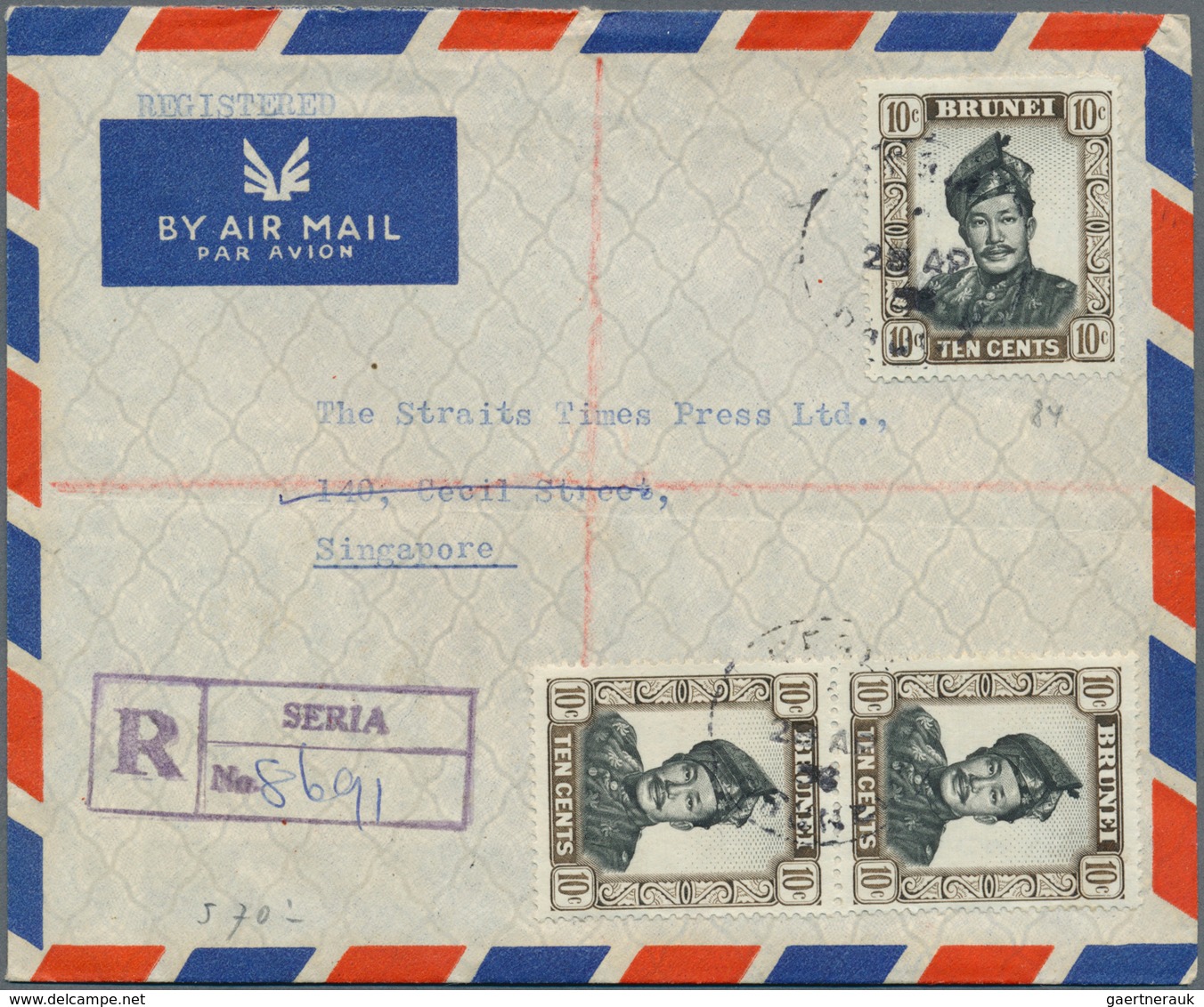 Malaiische Staaten: 1893/1999, Malaysian states/Straits Settlements/Brunei, assortment of 31 covers/