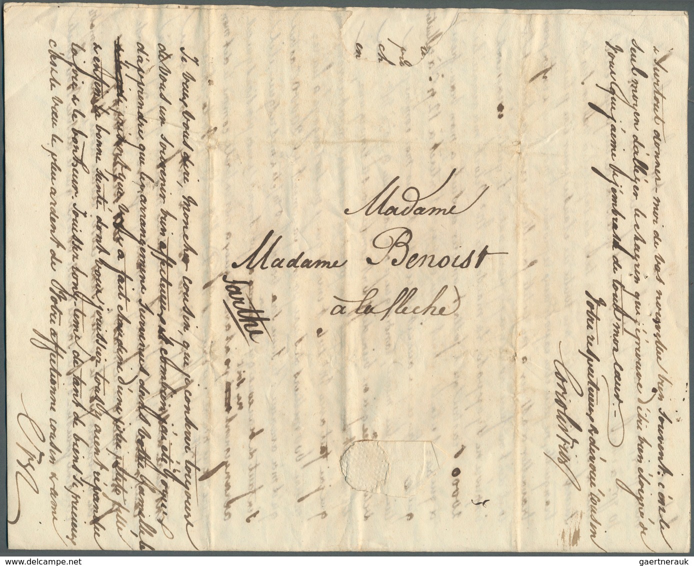 Mauritius: 1844/57 (ca.) A scarce correspondance with ca. 32 stampless entire letters from a sender,